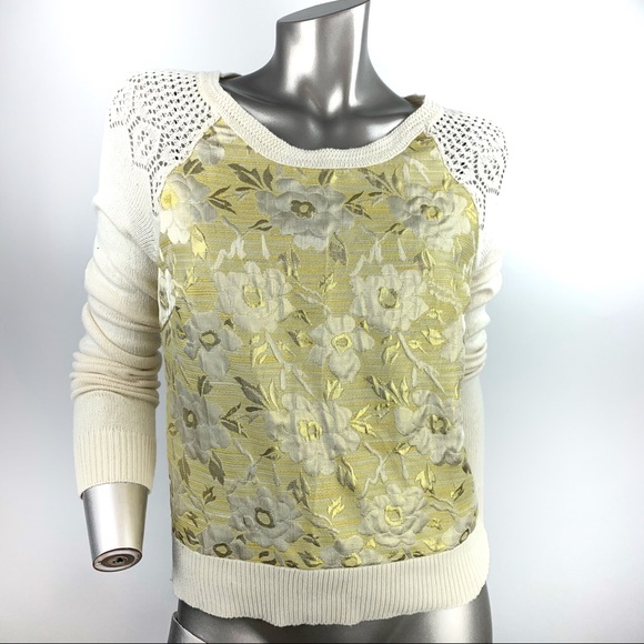 HWR Gold Leaf Pullover Sweater Small - Picture 3 of 8